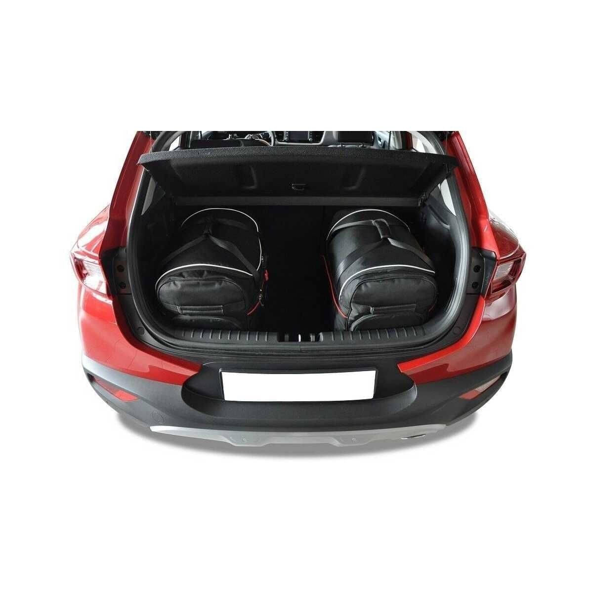 KJUST Kofferraum Taschen Set fuer KIA STONIC ab Bj. 2017 3er-Set - 7022023