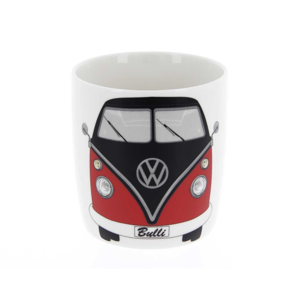 VW Collection VW T1 Bulli Bus Kaffeetasse rot-schwarz - BUTA07