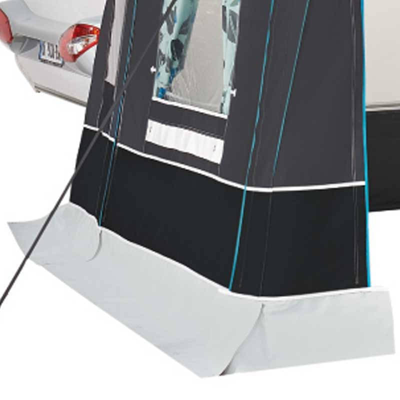 TRIGANO Wohnwagen-Vorzelt AUSTRAL- Gr. 1100- Umlauf 1091-1130 cm- Tiefe 300 cm- 25 mm Stahlgestaenge