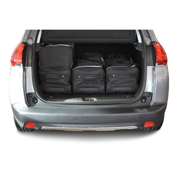 Car Bags P11201S Peugeot 2008 SUV Bj- 14-19 Reisetaschen Set- Auf Ihr Auto massgeschneidert- Das Original