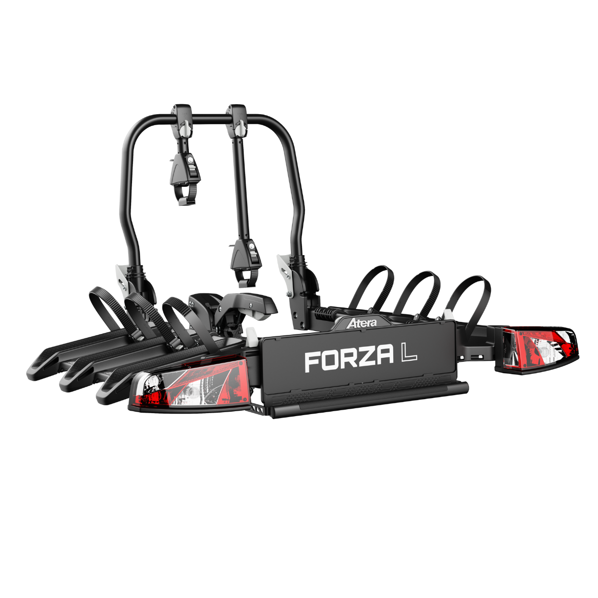 ATERA Strada Forza L Fahrradtraeger 3er 022801 faltbar fuer 4 Raeder 2-1- Fahrradtraeger fuer die Anhaengerkupplung von ATERA aus dem Allgaeu
