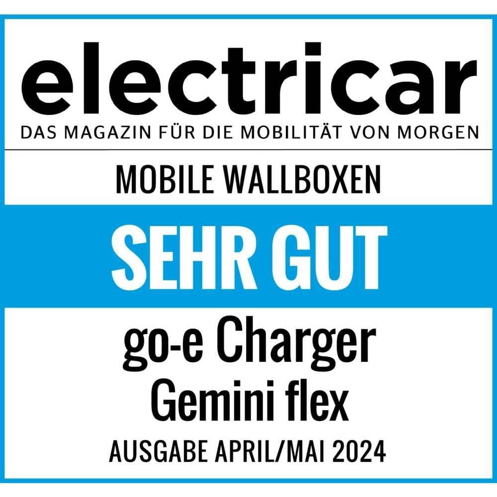 go-e Wallbox Charger Gemini flex 22 kW- 32 A- 3-phasig - CH-04-22-01