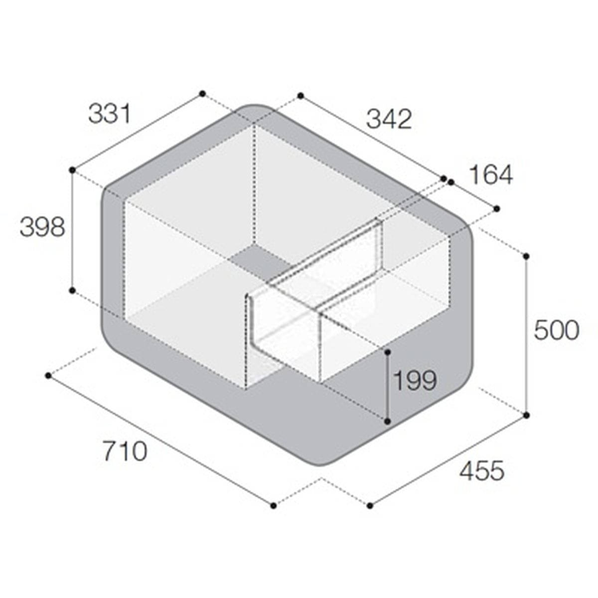 VITRIFRIGO Kompressor-Kuehlbox VF55P 12-24-230 V 55 L
