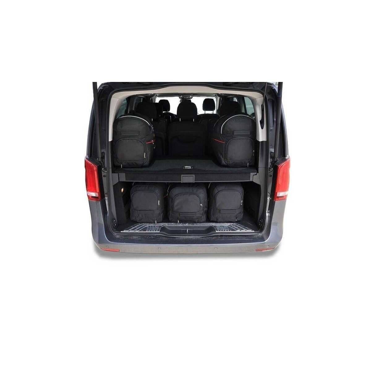 KJUST Kofferraum Taschen Set fuer MERCEDES-BENZ V EXTRA LONG ab Bj. 2014 7er-Set - 7027058