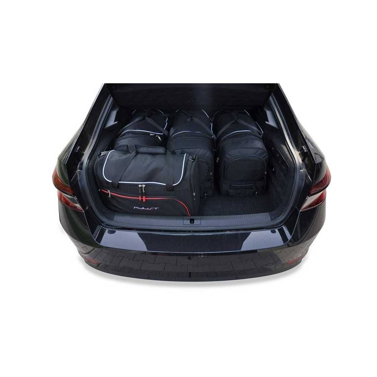 KJUST Kofferraum Taschen Set fuer SKODA SUPERB iV LIFTBACK PLUG-IN HYBRID ab Bj. 2019 5er-Set - 7037032
