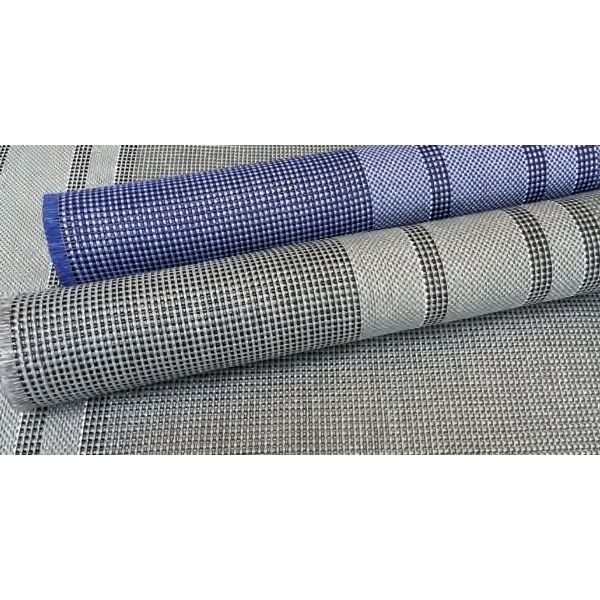 Zeltteppich ARISOL Standard 250 x 600 cm grau