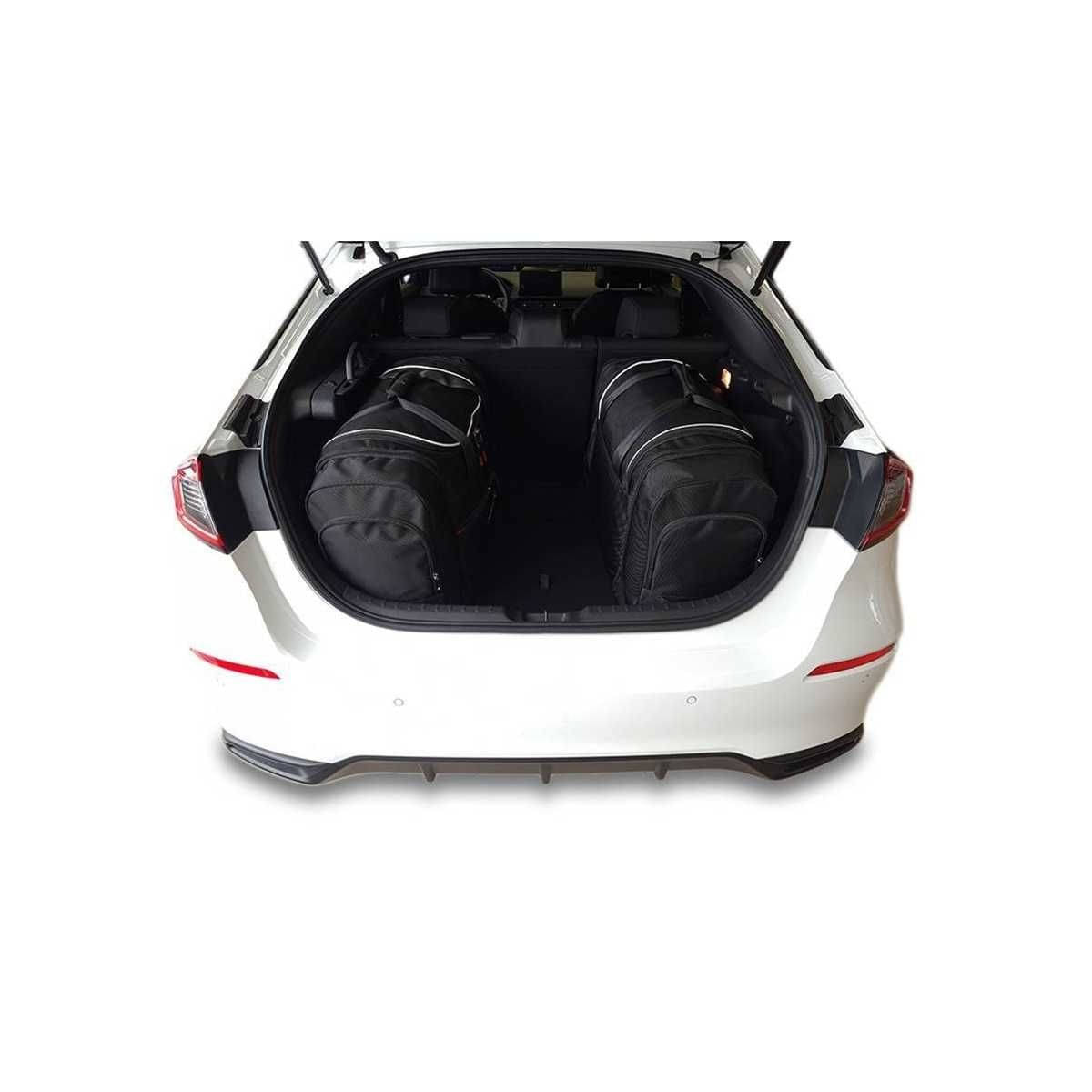 KJUST Kofferraum Taschen Set fuer HONDA CIVIC Schraegheck HEV ab Bj. 2021 4er-Set - 7016027