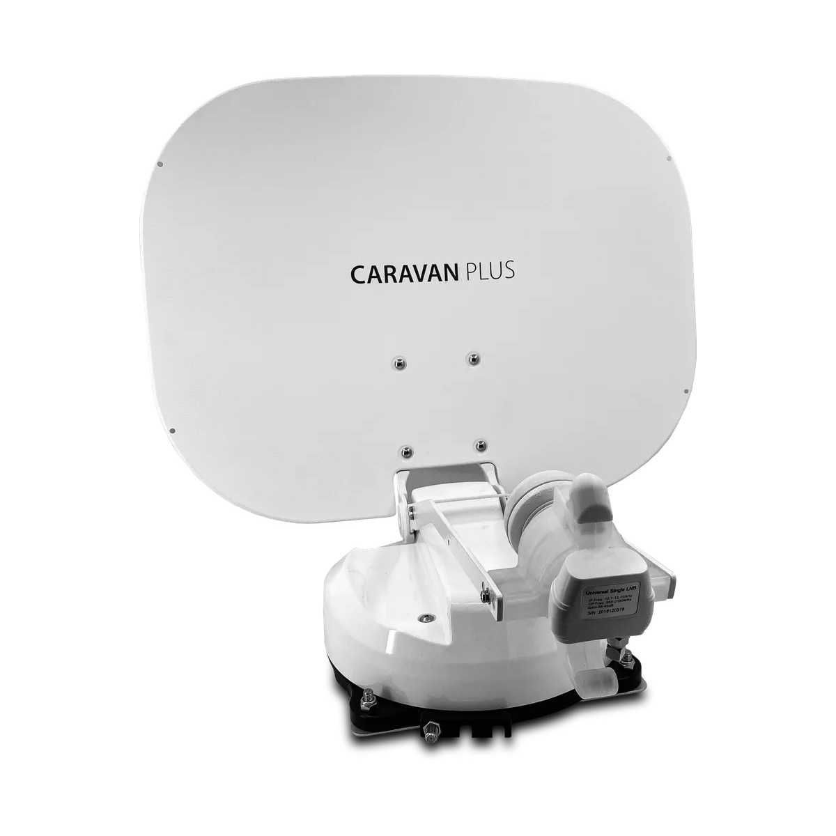 SELFSAT Sat-Antenne CARAVAN PLUS Single-LNB Weiss - 13706