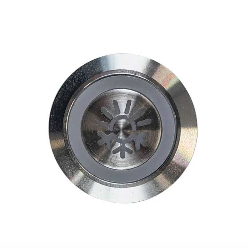 Autoterm Push Control Knopf- Gewinde 12 mm- runder Anschluss - 77874