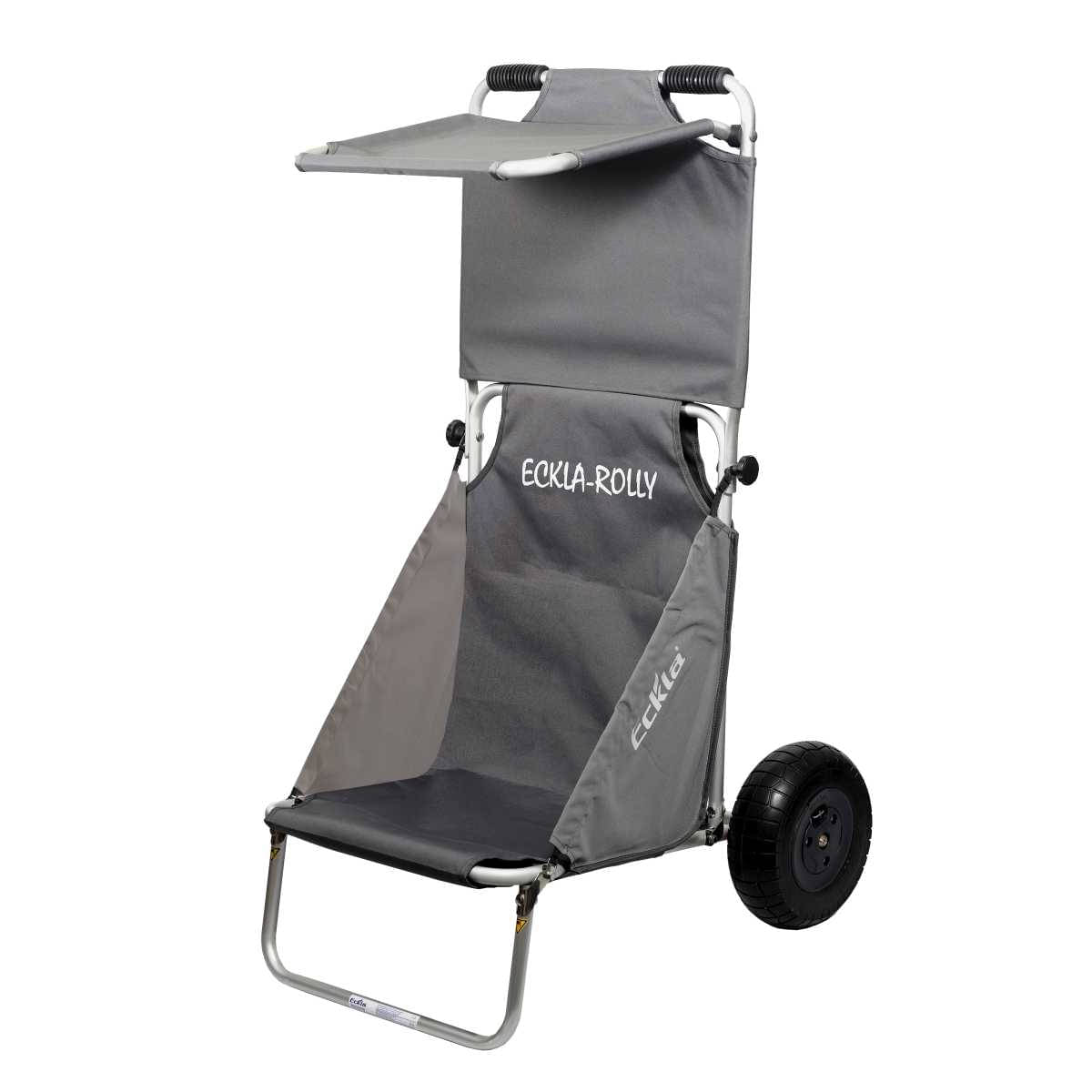 ECKLA Beach Rolly grau mit Sonnendach 77150 ECKLA BEACH ROLLY 77150 mit Sonnendach grau