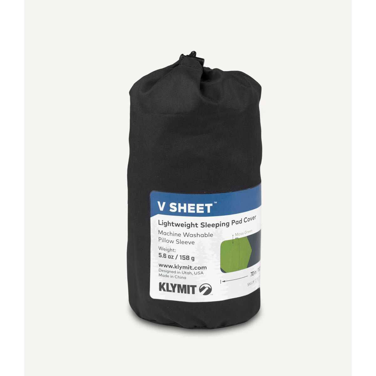 KLYMIT V Sheet Pad Cover Isomatten Ueberzug - 13PCGRSVC