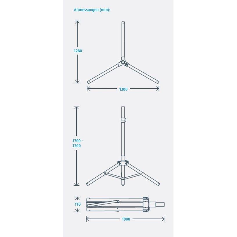 MAXVIEW de Luxe Sat Stativ 50253