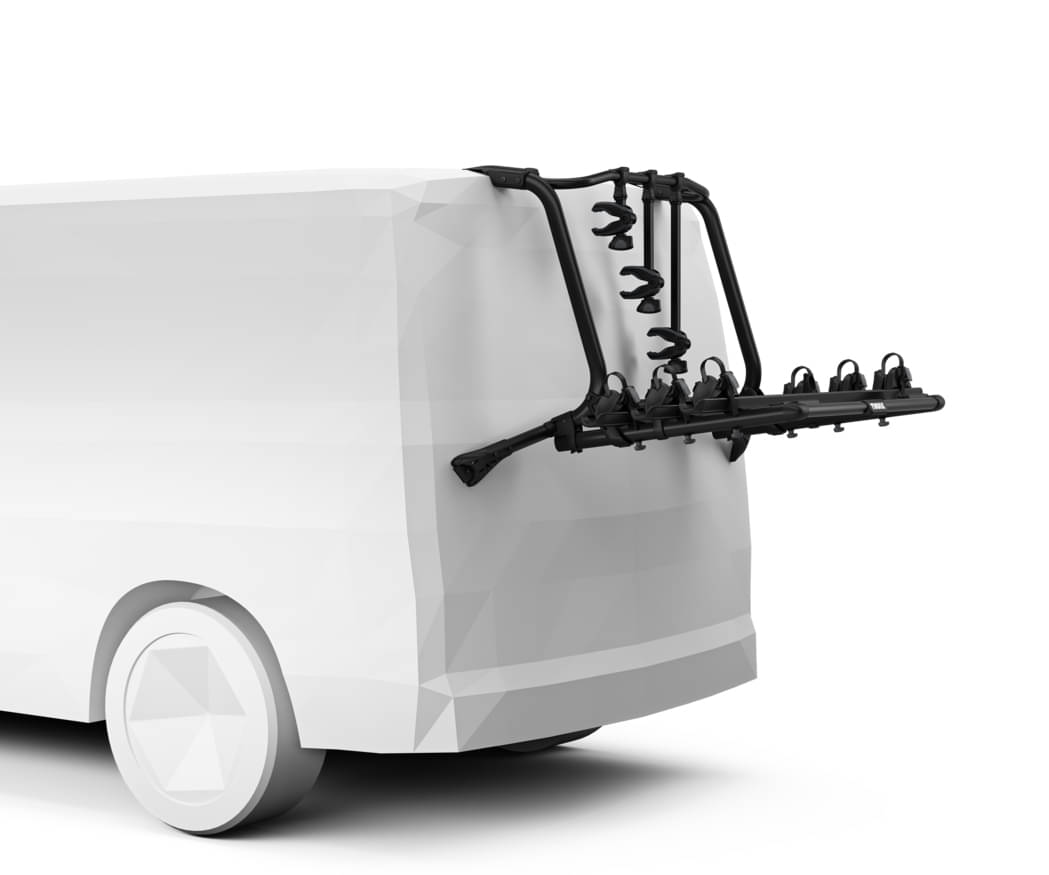 Thule WanderWay 3rd Bike Adapter Black - 911602 - THULE 9116 WanderWay Erweiterung auf 3 Fahrraeder