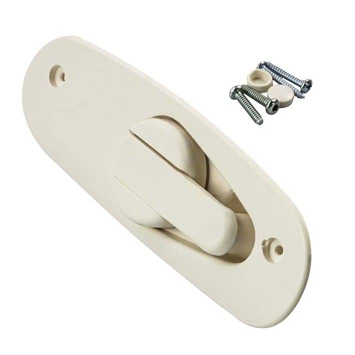 DOMETIC reserveonderdeel slinger met afdekking voor Midi Heki, crèmewit Dometic Seitz Drucktaster mit Montageteilen fuer Mini Heki