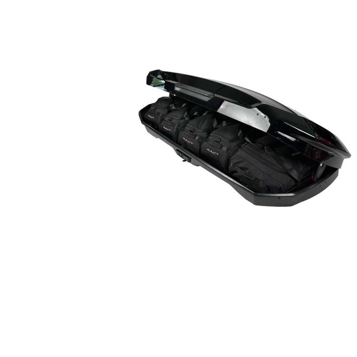 KJUST Dachboxen Taschen Set fuer Dachbox THULE MOTION 3 XL LOW 5er-Set - 13173