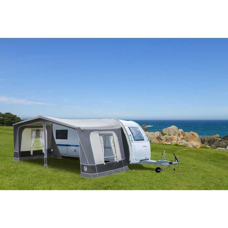 REIMO TENT Wohnwagenvorzelt PALERMO Gr.14 Alu-Gestaenge Umlaufmass 976-1000 cm Tiefe 300 c - 9363846