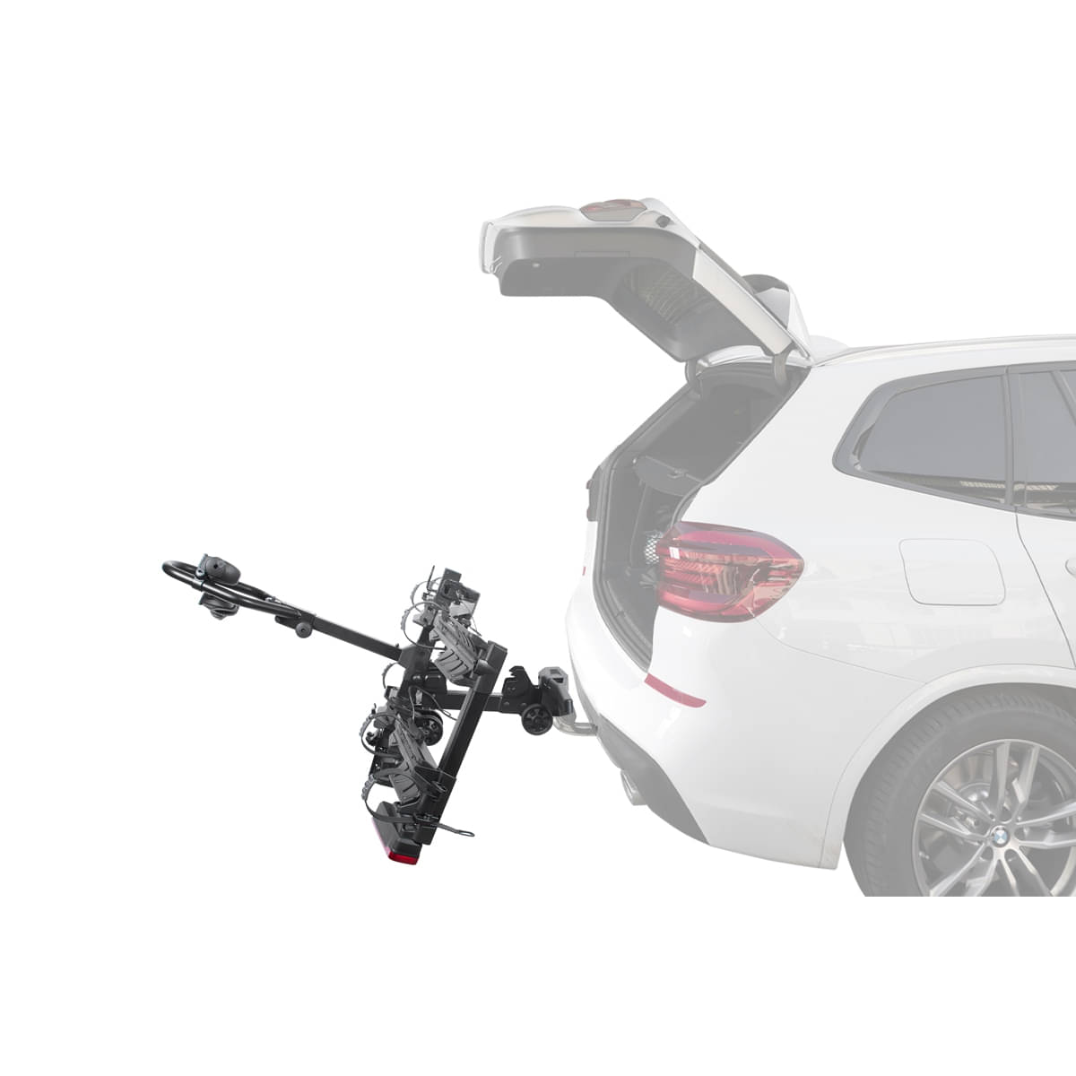 Hapro Atlas Premium Xfold II 2.0 Fahrradtraeger faltbar 2 Fahrraeder 34717 fuer 3 Raeder 2-1