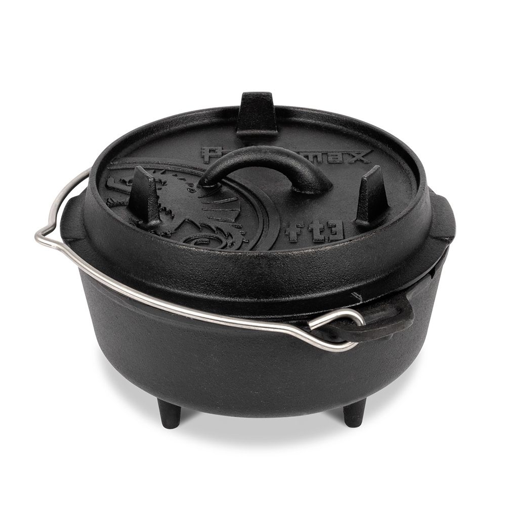 PETROMAX Feuertopf ft3 Dutch Oven mit Fuessen ft1-t