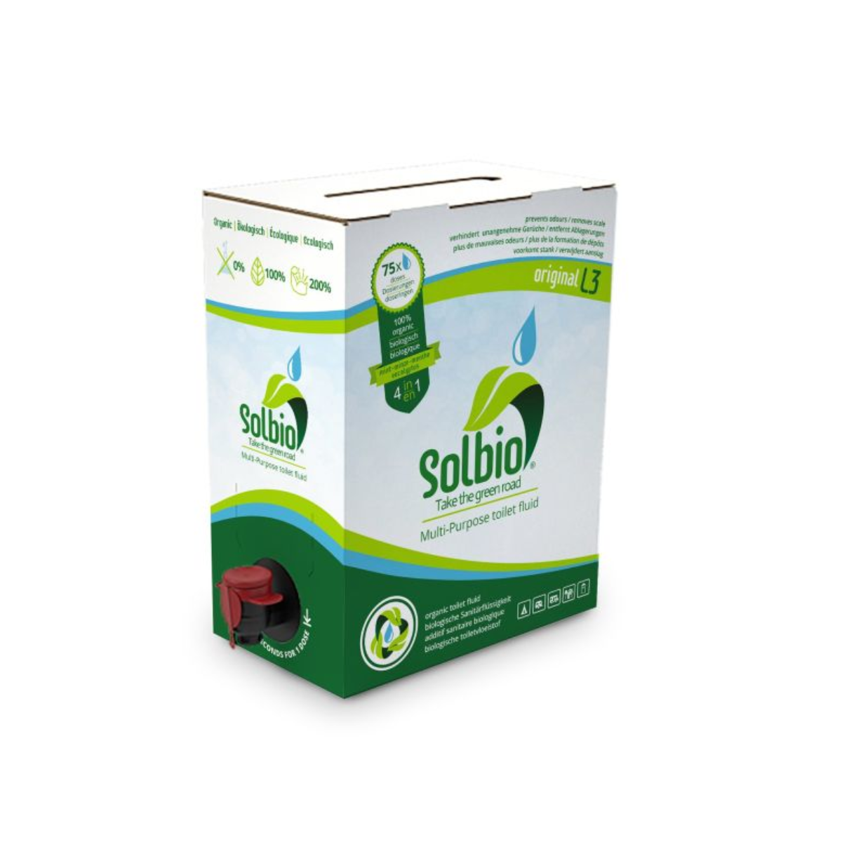 SOLBIO Original Biologische Sanitaerfluessigkeit 3000 ml - 542503372007