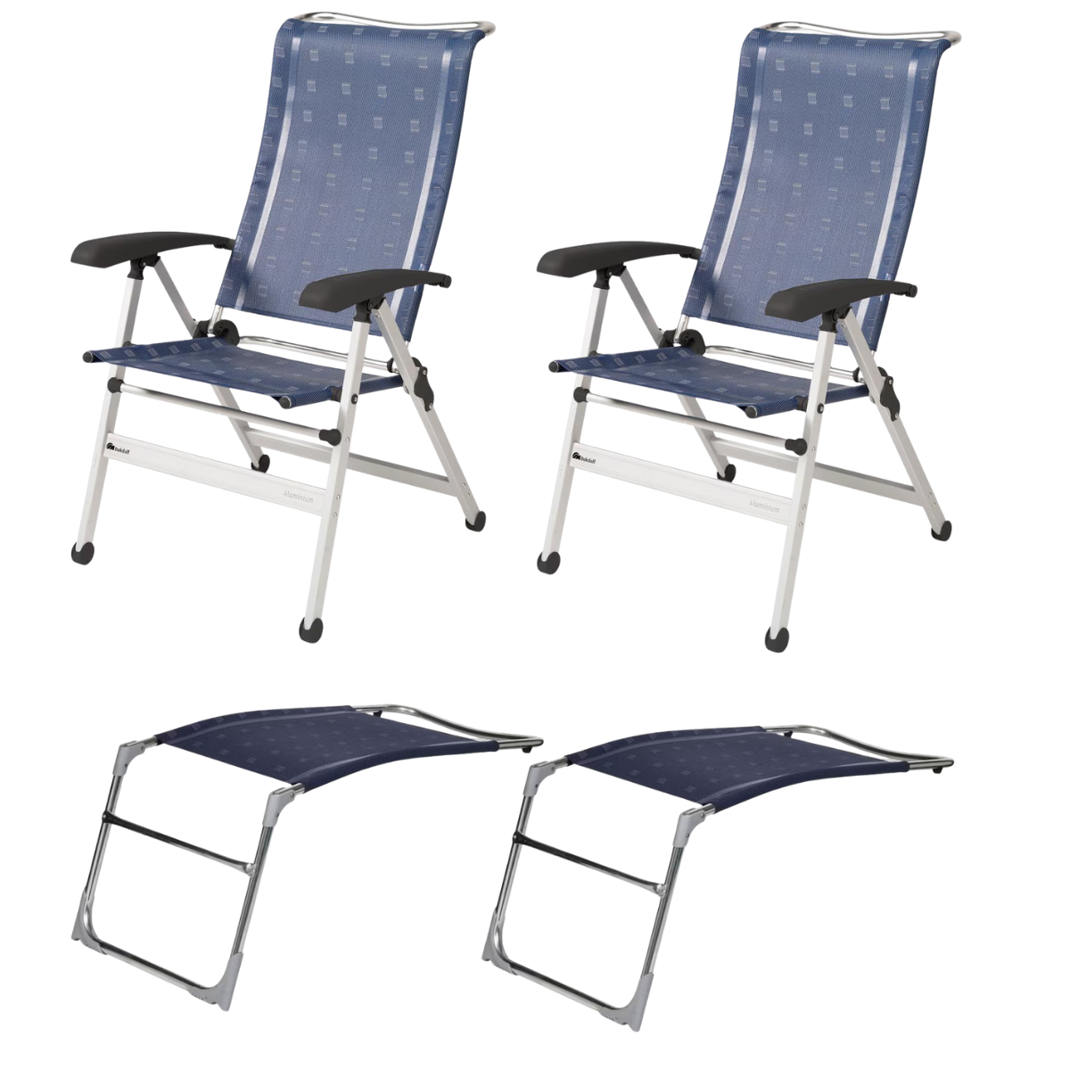 DUKDALF Stuhl Cha Cha blau & Beinauflagen 2er-Set DUKDALF Stuhl Cha Cha blau - Beinauflagen 2er-Set - 42-02-4611-0 42-08-4611.0