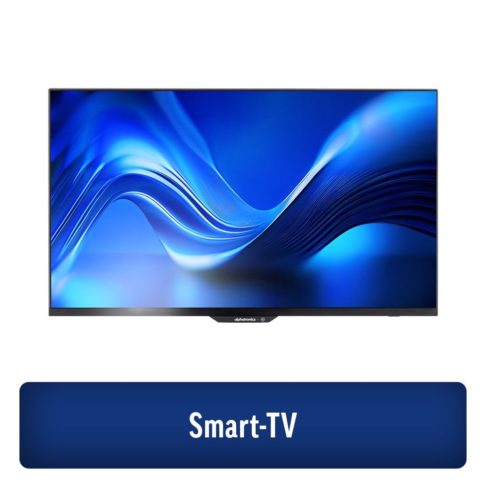 ALPHATRONICS SL-22 DW SMART TV 22- -55 cm- Triple Tuner- DVD- BT 5.0- schwarz - 990972