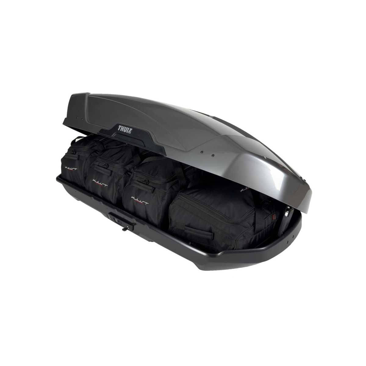 KJUST Dachboxen Taschen Set fuer Dachbox THULE MOTION XT M 4er-Set - 13148