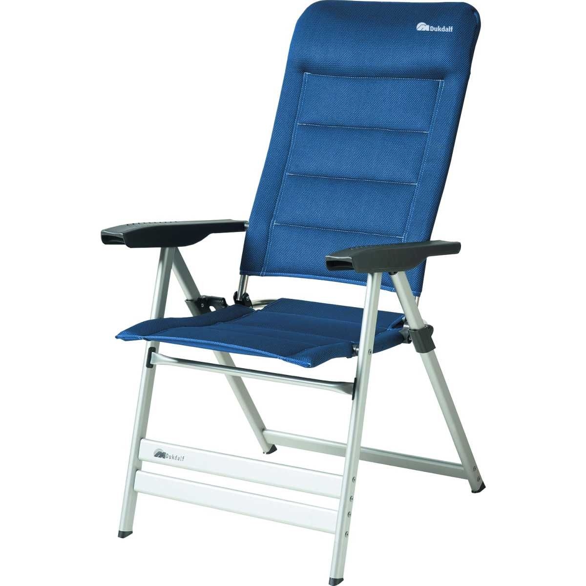 DUKDALF Campingstuhl GRANDE 8820 blau Klappsessel - 410388204