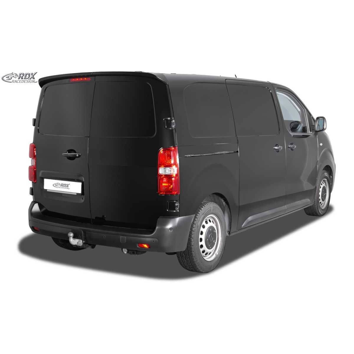 RDX Racedesign Dachspoiler fuer CITROEN Jumpy-Spacetourer - PEUGEOT Expert-Traveller mit Fluegeltueren ab Bj. 2016 - RDDS176