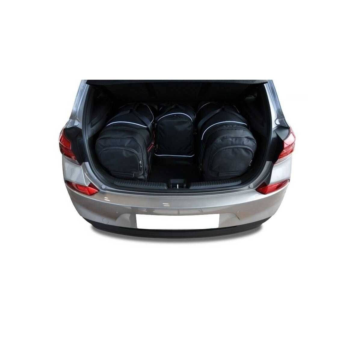 KJUST Kofferraum Taschen Set fuer HYUNDAI i30 Schraegheck ab Bj. 2017 4er-Set - 7018024