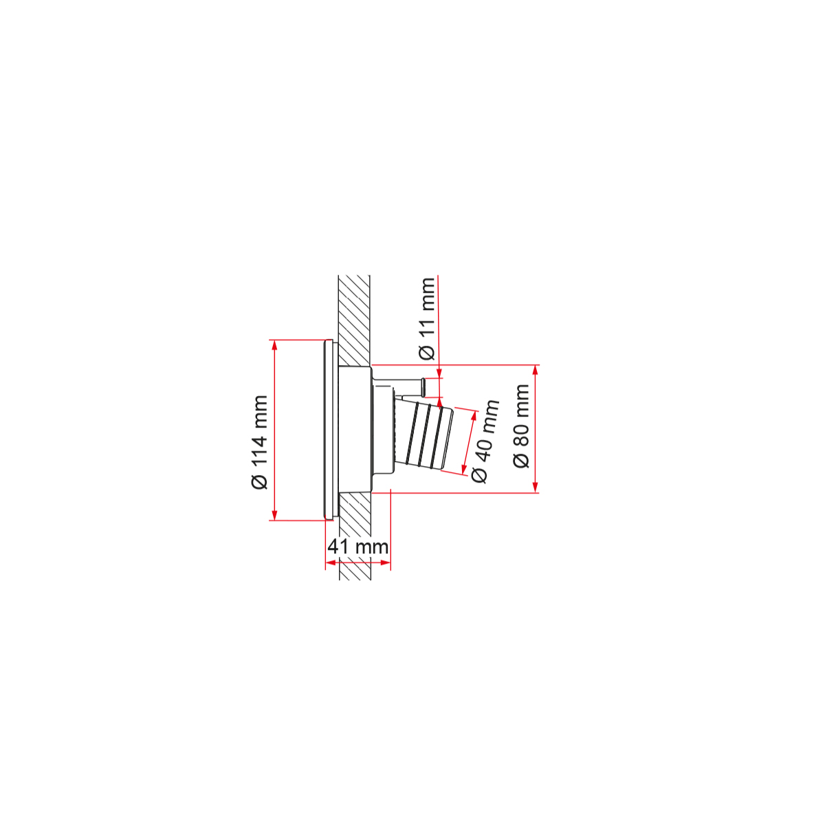 FIAMMA Water Cap Einfuellstutzen schwarz- Ø40 mm- KTW-zertifiziert - 94715-001