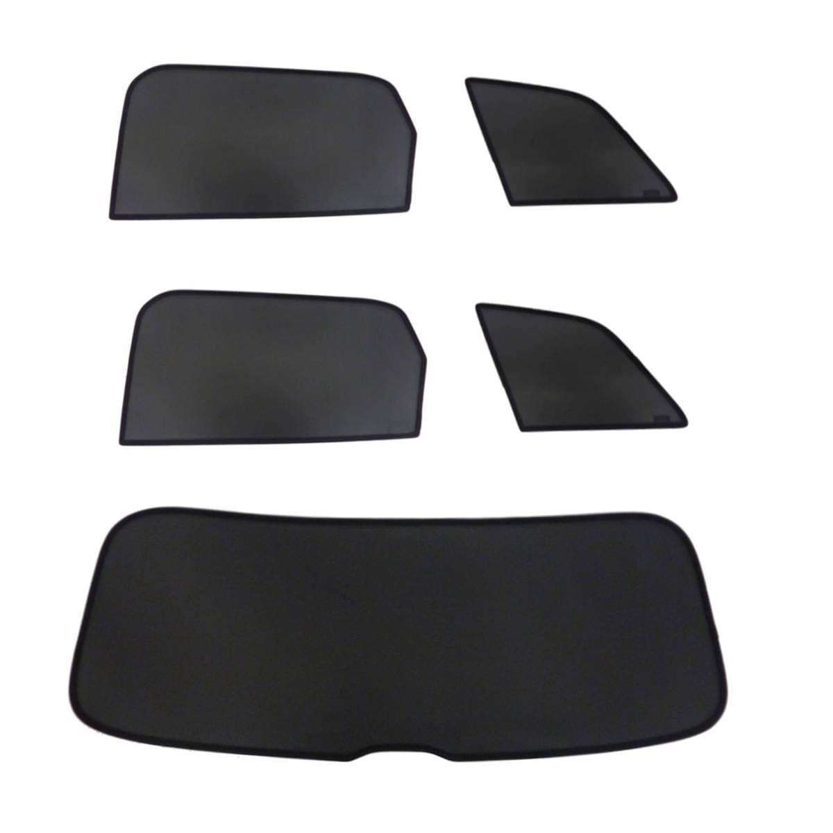 WINDESA SunClip Sonnenschutz - Sichtschutz Audi Q7 ab Bj. 2015 Set ABC - sun-10470abc