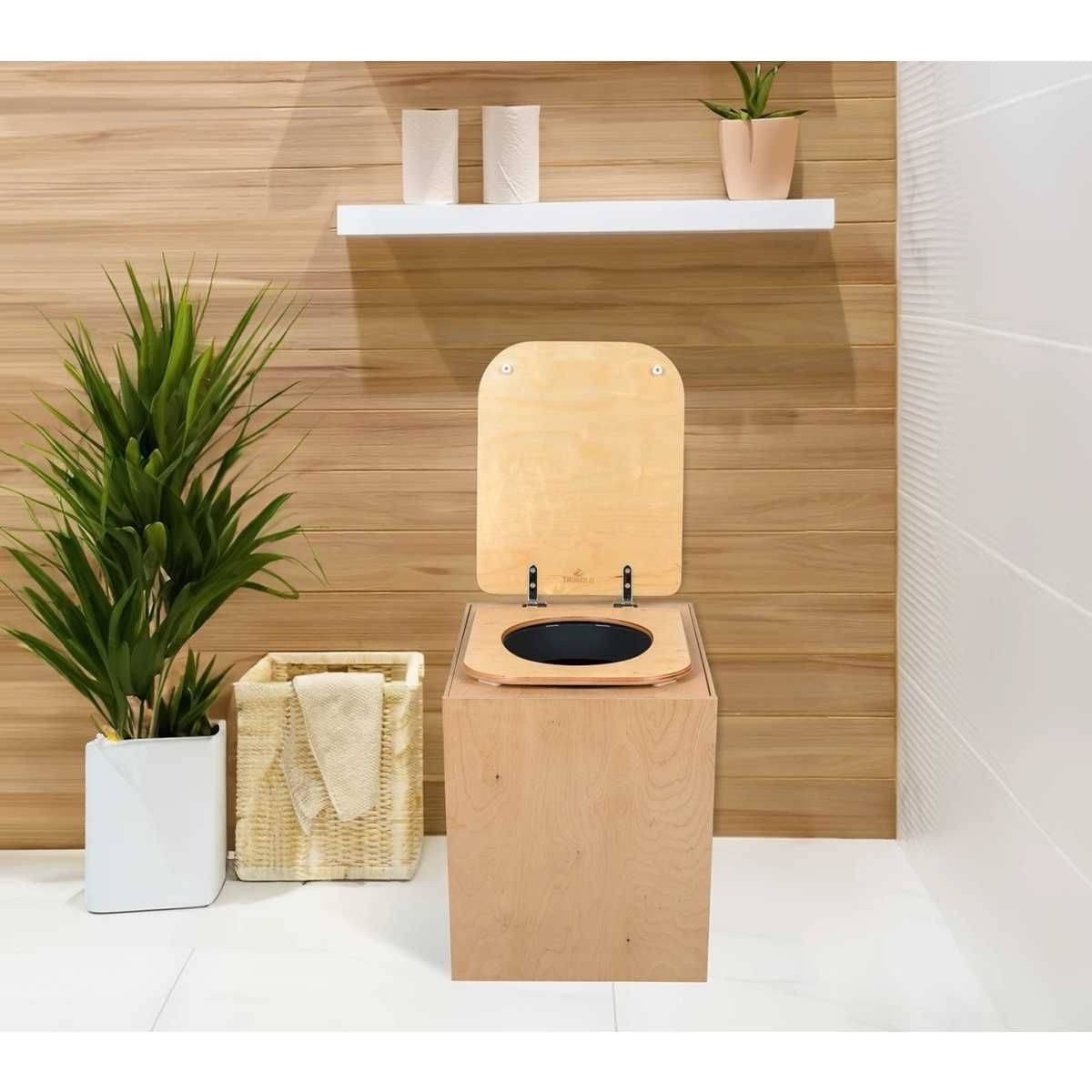 TROBOLO TeraBlœm Plus mit Holzsitz Trenntoilette - geprüfte Retoure TROBOLO TeraBloem Plus mit Holzsitz Trenntoilette - S6XX1469