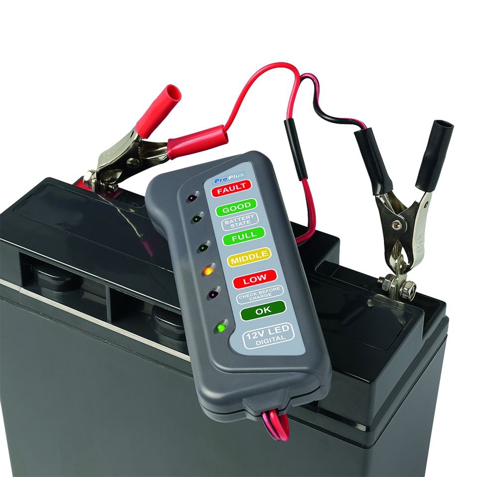 ProPlus KFZ-Batterietester Batterierpruefgeraet 12V - 550158