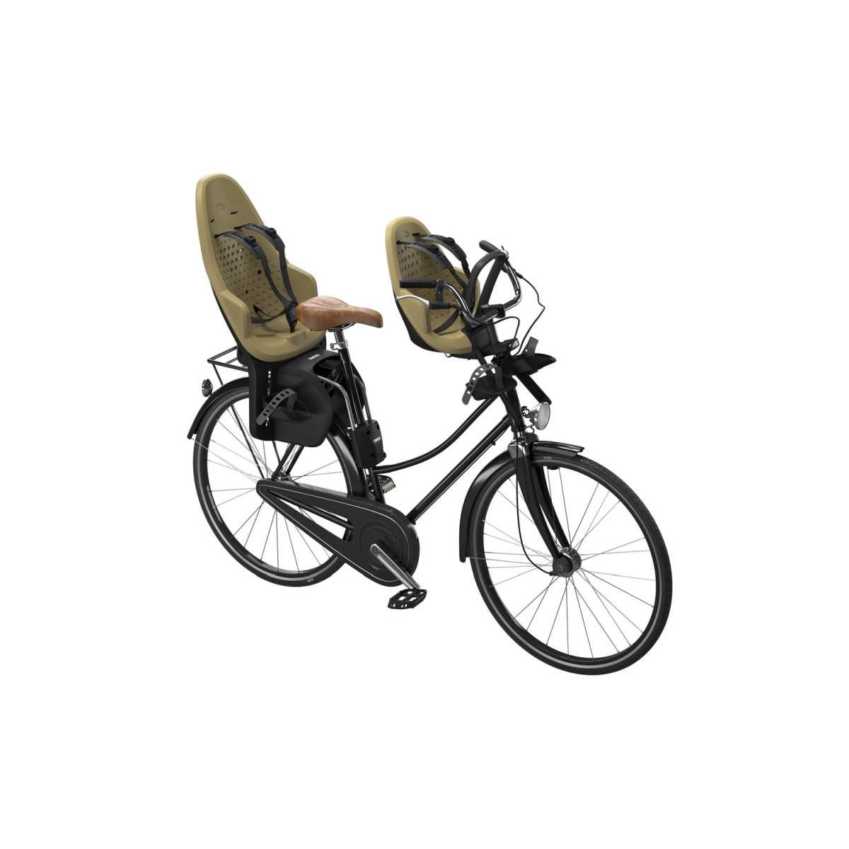 THULE Yepp 2 Maxi Fahrradkindersitz Rahmenmontage Fennel Tan - 12021304