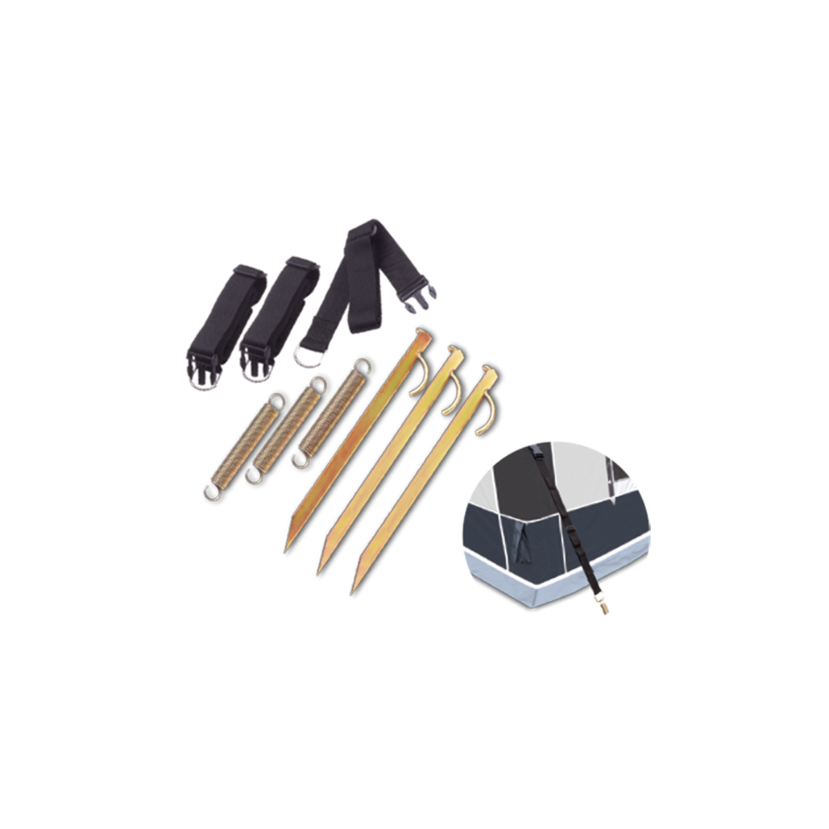DOREMA stormveiligheidsgordel Safe Lock - gecontroleerde retour DOREMA Sturm-Sicherheitsgurt Safe Lock - 40046