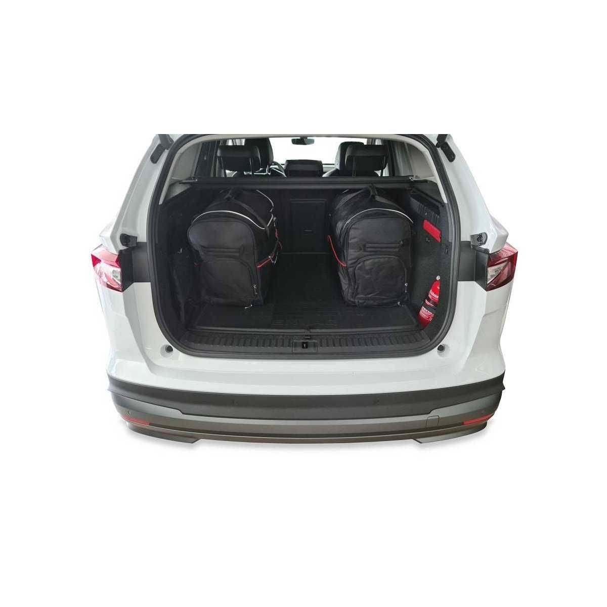 KJUST Kofferraum Taschen Set fuer SKODA ENYAQ iV ab Bj. 2020 5er-Set - 7037036