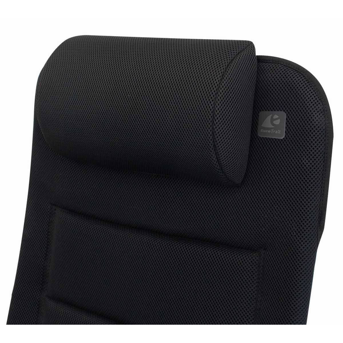 EuroTrail Campingstuhl CHATEAU Schwarz - ETCF1349