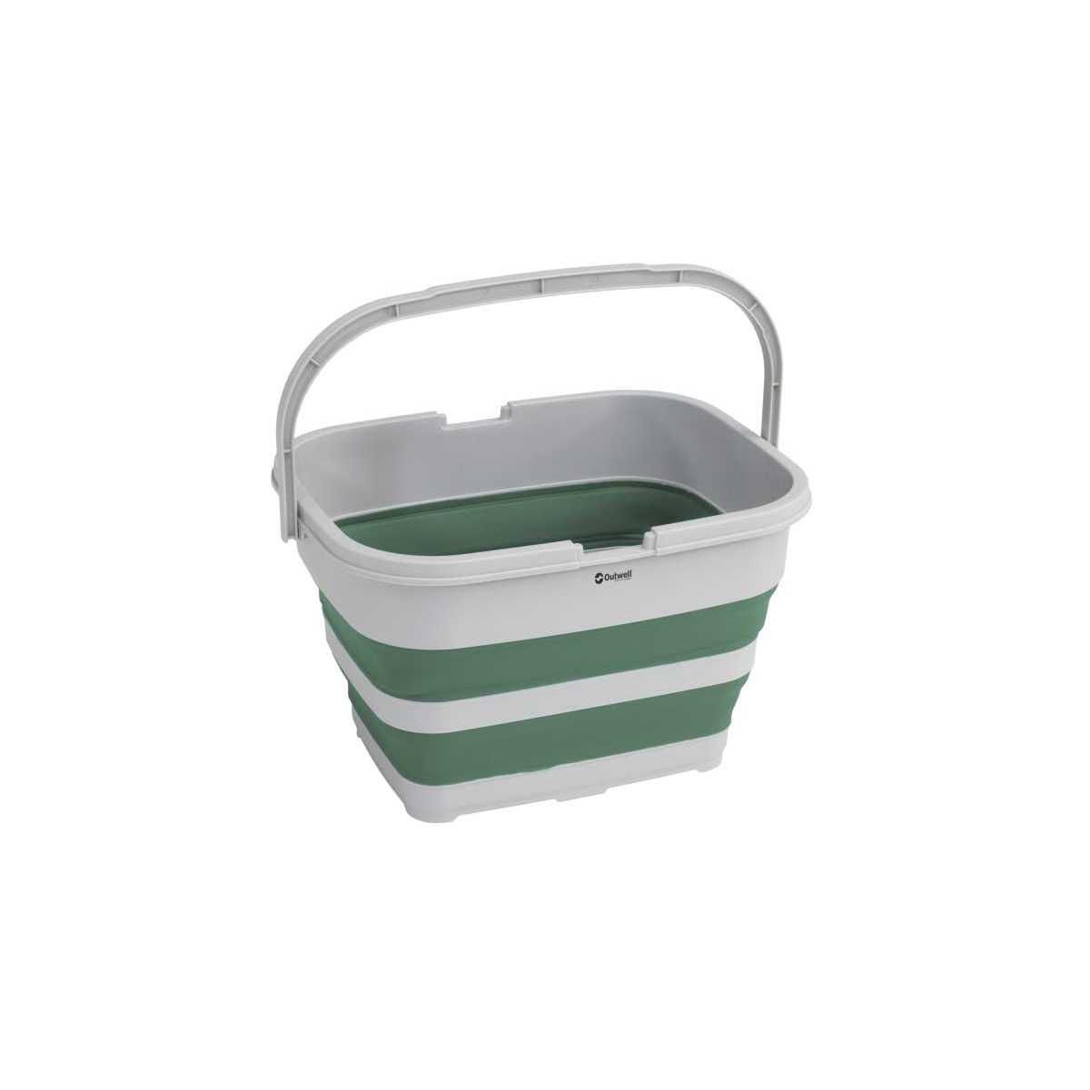 Outwell Collaps Recyclelt Eimer faltbar Shadow Green - 651096