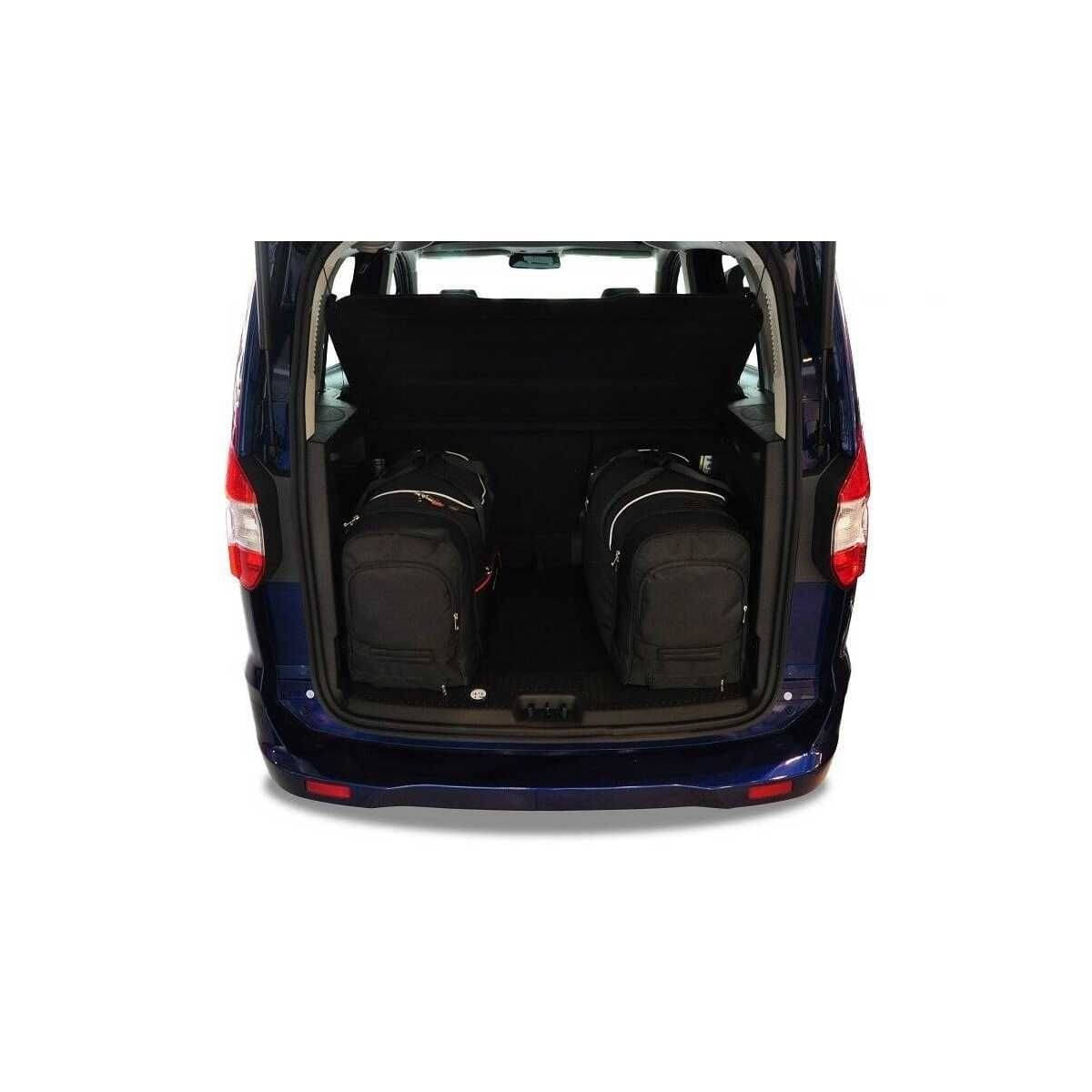 KJUST Kofferraum Taschen Set fuer FORD TOURNEO COURIER ab Bj. 2014 4er-Set - 7015036