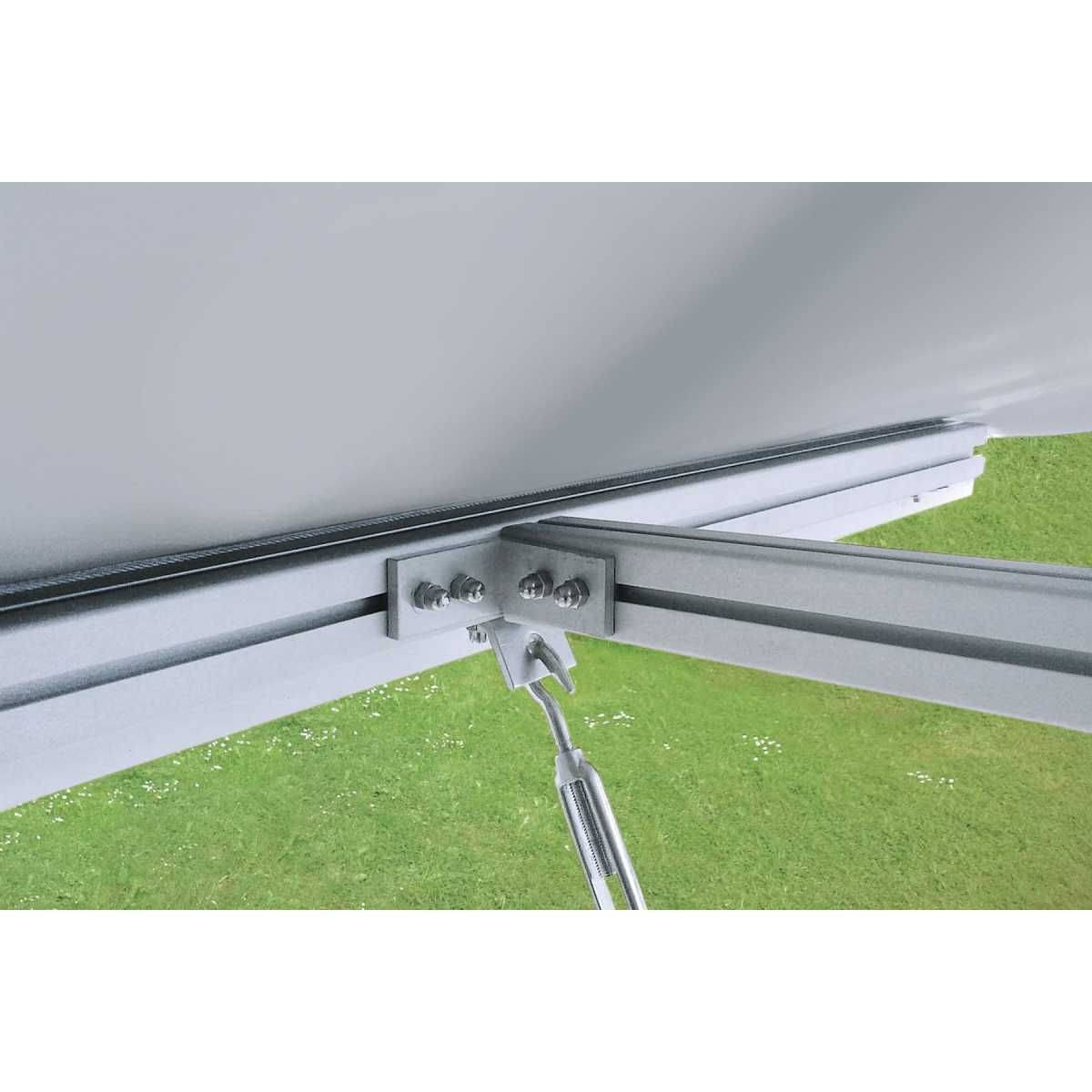 Hahn Zelte Wohnwagen Schutzdach Soelden Double 350-390 cm Gr. 1 - Z00799_01