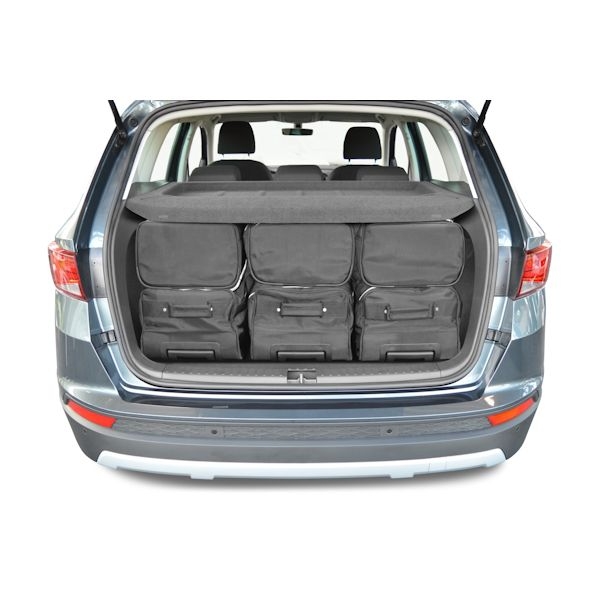 Car Bags S30801S Seat Ateca 2016- hoher Ladeboden - Reisetaschen Set- Auf Ihr Auto massgeschneidert- Das Original