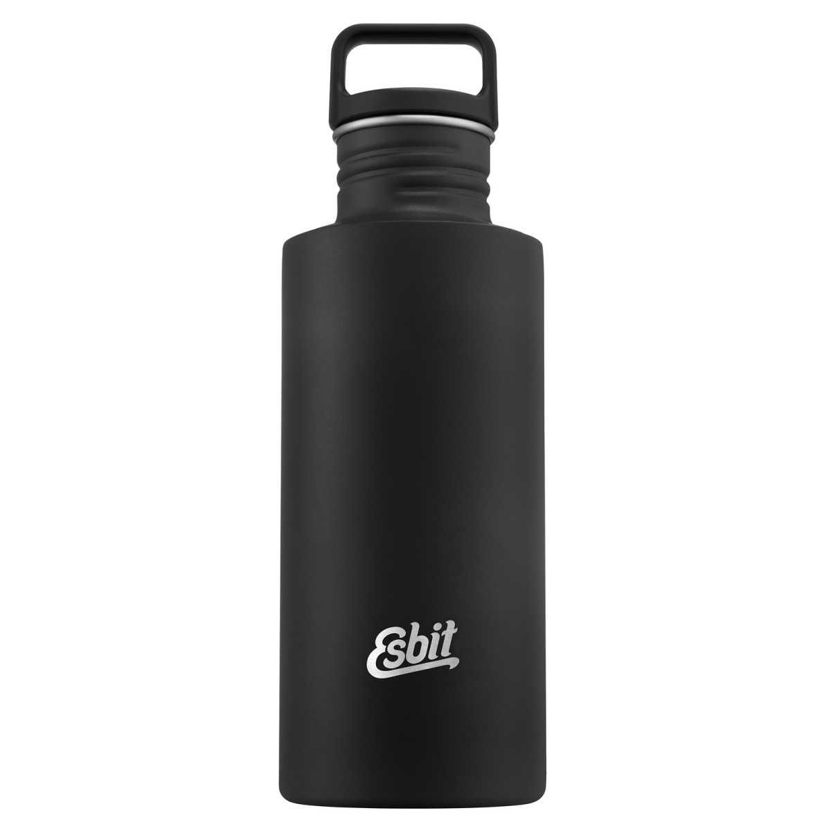 ESBIT Edelstahl Trinkflasche SCULPTOR 750 ml Schwarz - DB750SC-BK