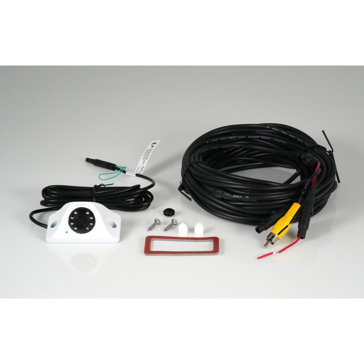 CARATEC Safety CS123LA HD TVI Miniaturkamera- weiss- mit 15m Anschlussleitung - CS123LA