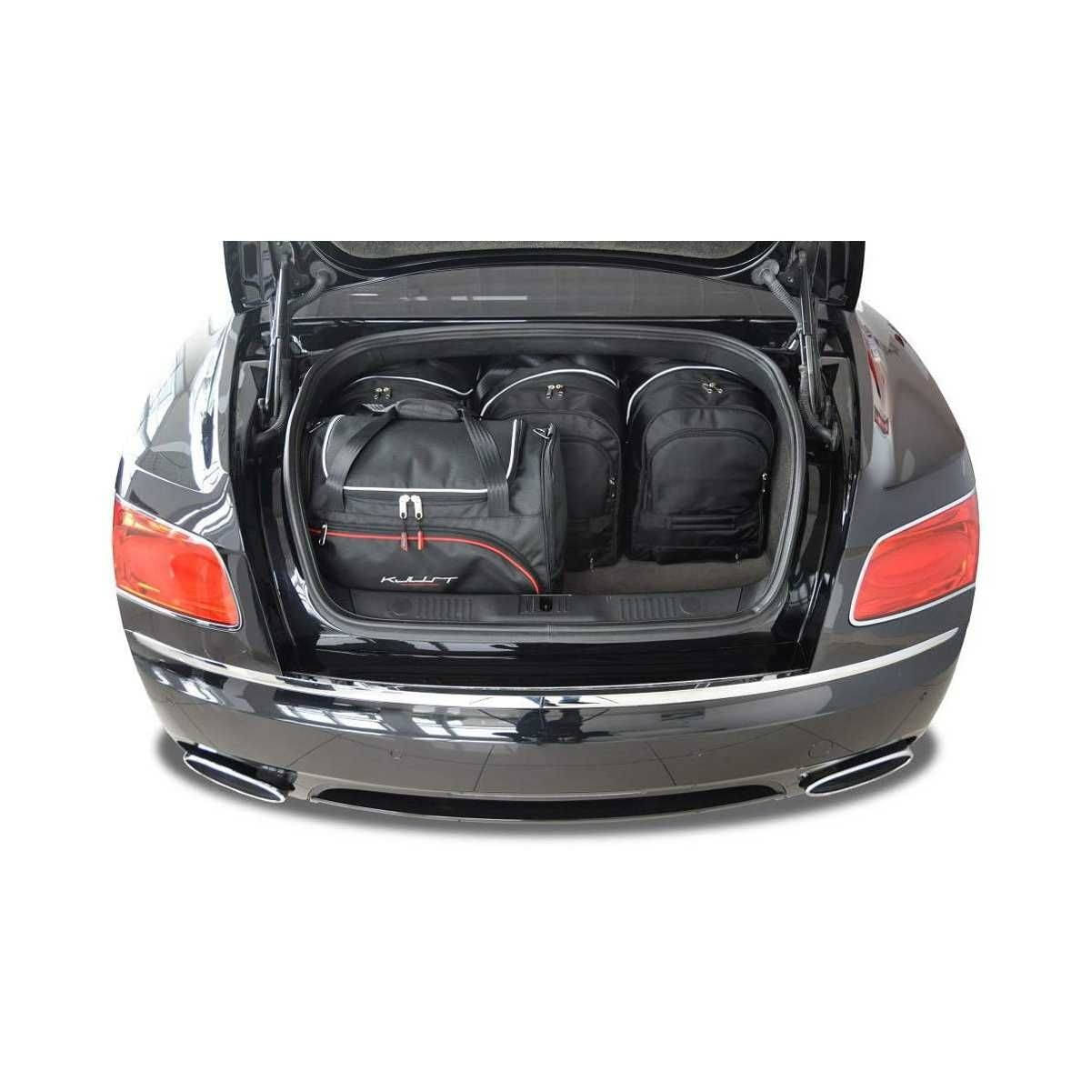 KJUST Kofferraum Taschen Set fuer BENTLEY CONTINENTAL NEW FLYING SPUR ab Bj. 2005 5er-Set - 7005001