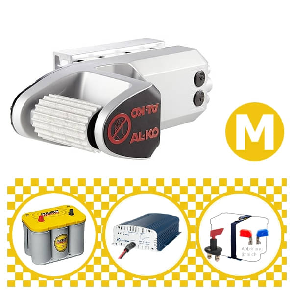 AL-KO AMS Mammut S21 Rangierhilfe mit Power Set Yellow M AL-KO AMS Mammut S21 Rangierhilfe mit Power Set Yellow M