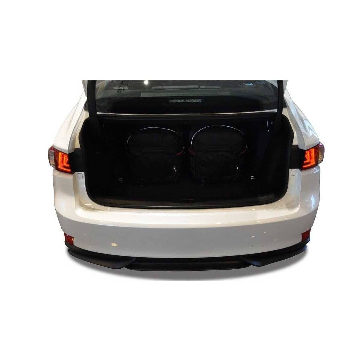 KJUST Kofferraum Taschen Set fuer LEXUS IS HEV Bj. 2013-2020 4er-Set - 7025004