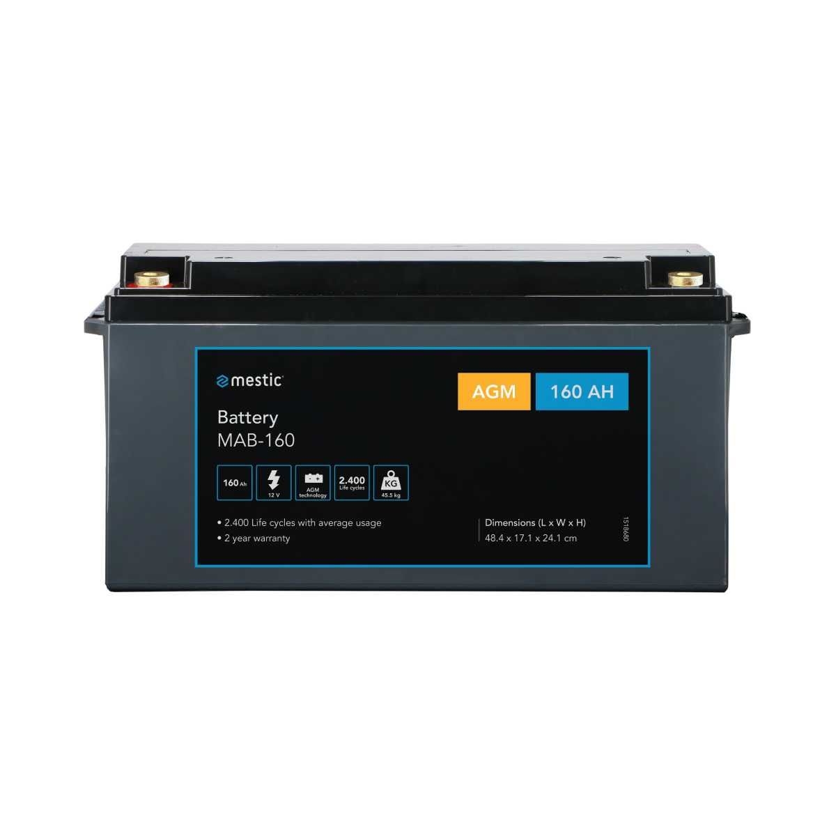 MESTIC AGM-Batterie MAB-160 - 1518680