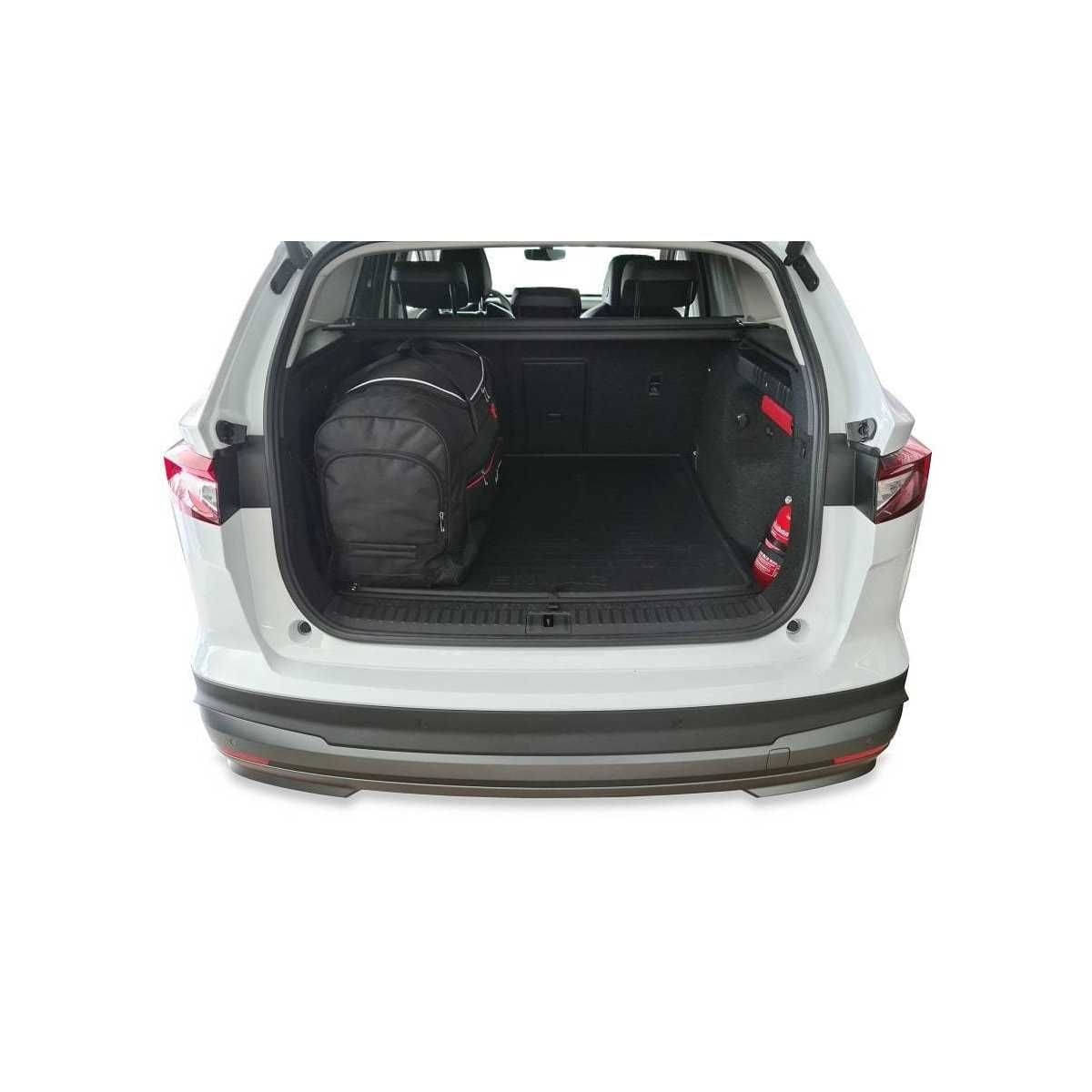 KJUST Kofferraum Taschen Set fuer SKODA ENYAQ iV ab Bj. 2020 4er-Set - 7037035