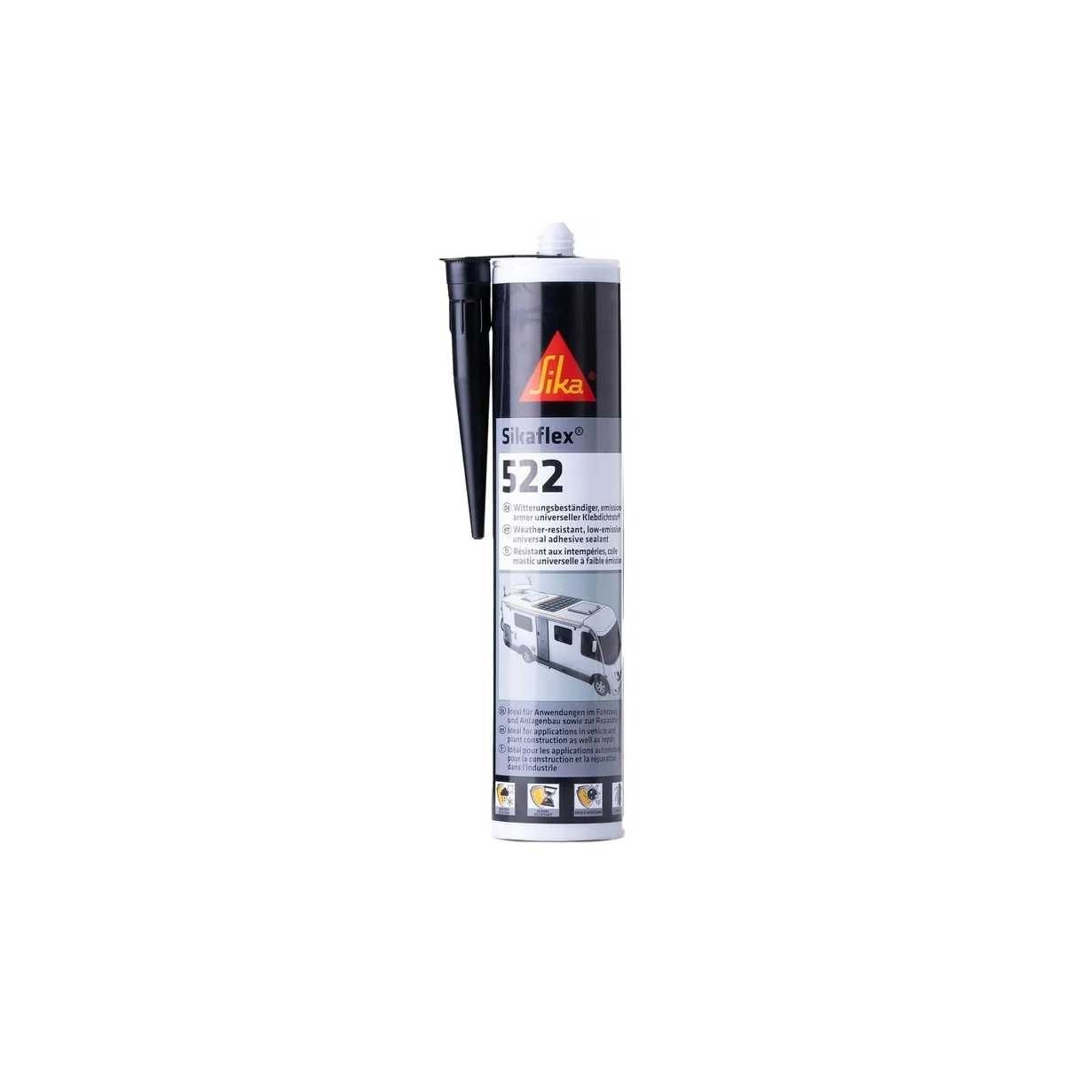 SIKA Kleb- und Dichtstoff Sikaflex - 522 Schwarz 300 ml - 688219