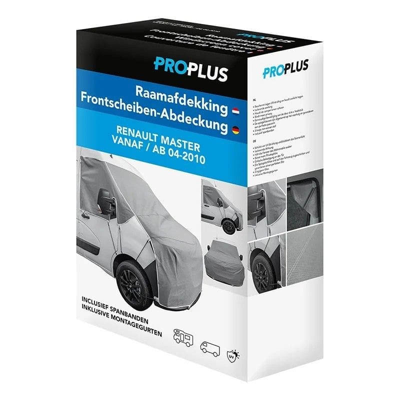 ProPlus Frontscheiben-Abdeckung -Vlies- fuer Renault Master ab 04-2010 – Thermo-Aussenabdeckung 610682V06